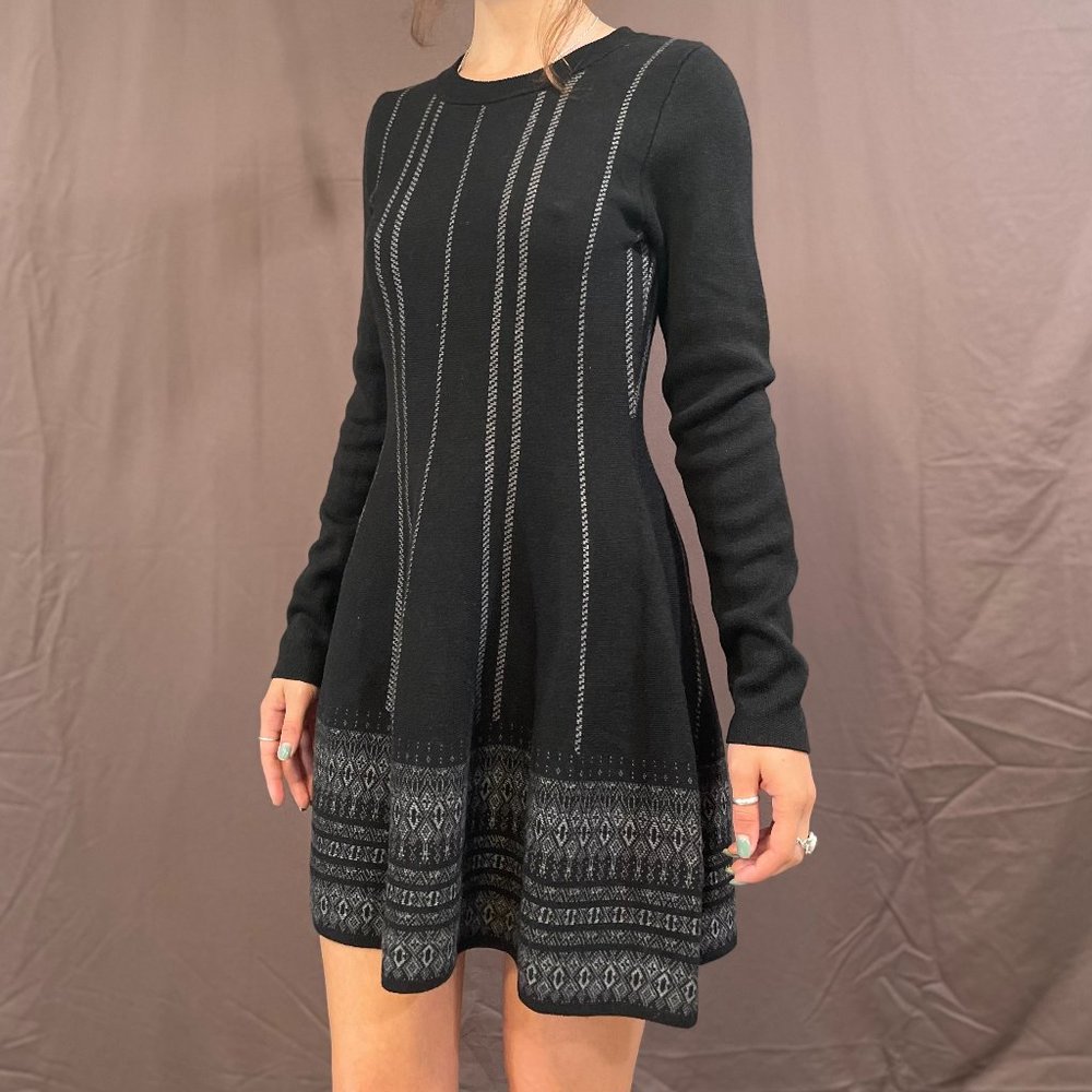 Cloudchaser Black Sweater Dress